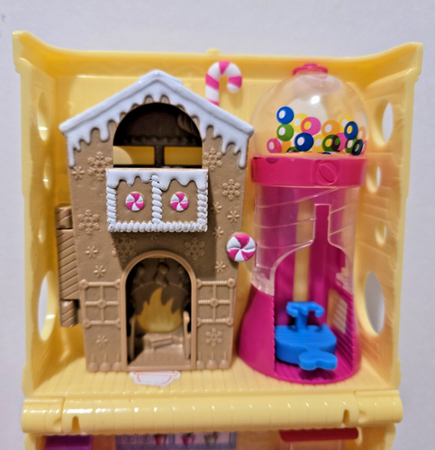 Polly Pocket CANDY SWEET SHOP Pollyville 2018 Mattel mit Figuren - Bild 5 von 6