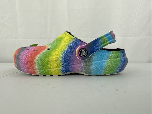 Women's US Size 7 or Men's 5 Crocs Classic Lined Spray Dye Clog 208054-94S - Picture 11 of 15