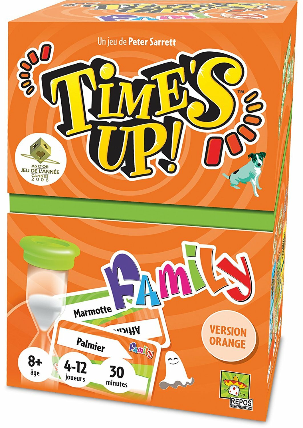 Offrez le jeu de société Time's Up Family 2 Orange pour des rires garantis
