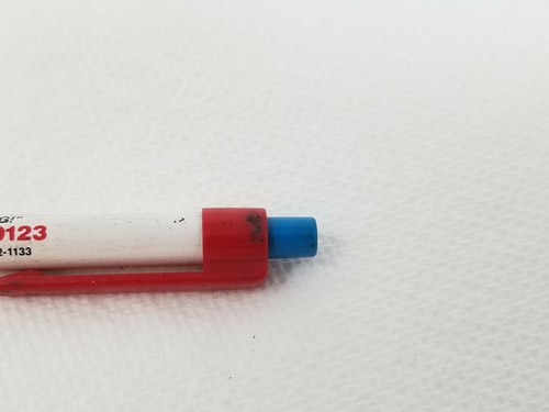 Pen A&T Call Julie Call Before You Dig Red White Blue Field Tech Used Vintage - Picture 5 of 7