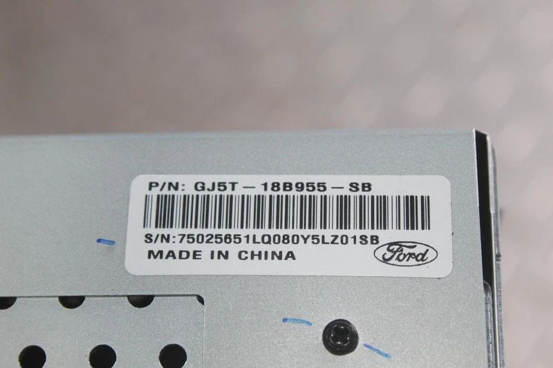 Tela de exibição de informações Ford C-Max 8" 2016-2018 fabricante de equipamento original - Imagem 3 de 4