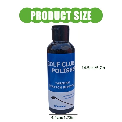 100ml Golf Club Polish Scratch Remover Professional Restorer Easy to Use - Picture 8 of 11