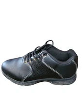 Wilson Ultra Black Golf Shoes Men Sz 8.5 Black Leather Cleats Outdoors Sportswea