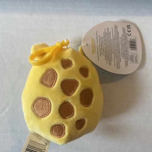 Squishmallows 3.5” Leigh Yellow Frog Toad Plush Clip Squishmallow - Picture 5 of 6