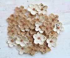 Handcrafted Floral Decorations - Handmade Card Making Embellishment Crafts