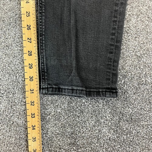 Hugo Boss Herren Jeans Slim Tapered Anthrazit Grau Stretch Faded Delaware W32 L32 - Bild 6 von 12