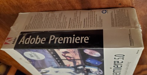 Adobe Premiere 5.0 / 5.1 Big Box Full UPGRADE Version SEALED Macintosh NEW - Picture 5 of 6