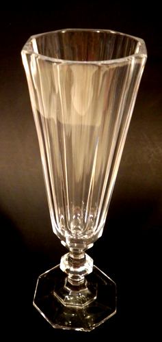 Villeroy & Boch Crystal Royale Fluted Champagne Clear Glass Wine 8-Sided 7" Stem - Picture 2 of 8