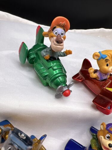 TaleSpin Planes Figures Lot 4 Happy Meal 1989 Disney Afternoon Diecast McDonalds - Picture 6 of 9