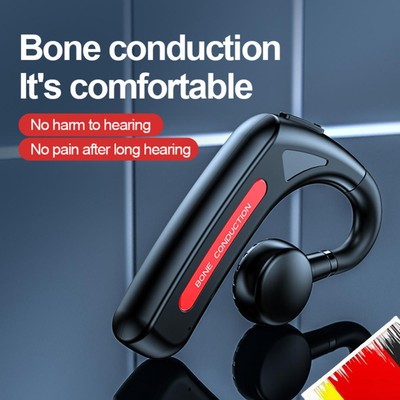 Portable Bluetooth-compatible Earphone Noise Reduction Bone Transmission Headset