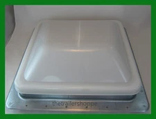 14" x 14" Roof Vent Cover Camper RV Trailer Ventline Non Powered TRANSLUCENT