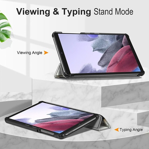 Slim Case for Samsung Galaxy Tab A7 Lite 8.7 inch 2021 Tri-Fold Cover Hard Shell - Picture 3 of 40