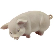 Farmhouse Ceramic Pig Figurine Decor