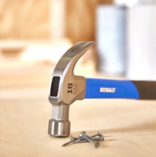 *** Kobalt - 62742 - glatte Oberfläche Stahlkopf Fiberglas Klauenhammer - 16 Oz *** - Bild 4 von 9