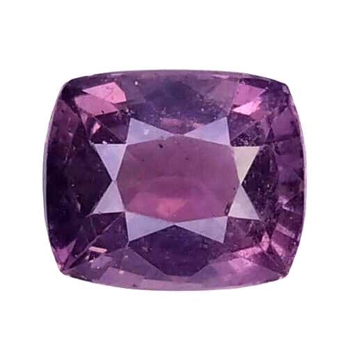 2.175 CTS PURPLE NATURAL SPINEL CUSHION CUT LOOSE GEMSTONES "SEE VIDEO" - Picture 1 of 3