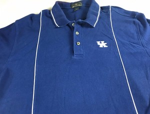 Kentucky-Wildcats-Polo-Shirt-Mens-L-XL-Cotton-Golf-Basketball-Student-Alumni-UK