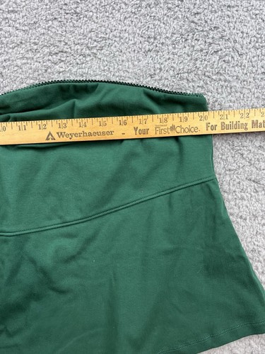 Wild Fable Women's Size 2X Game Day Ribbed Tube Top Green - Picture 6 of 9