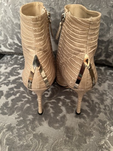Versace Damen Schlangenstiefel Größe 38, beige. - Bild 6 von 12
