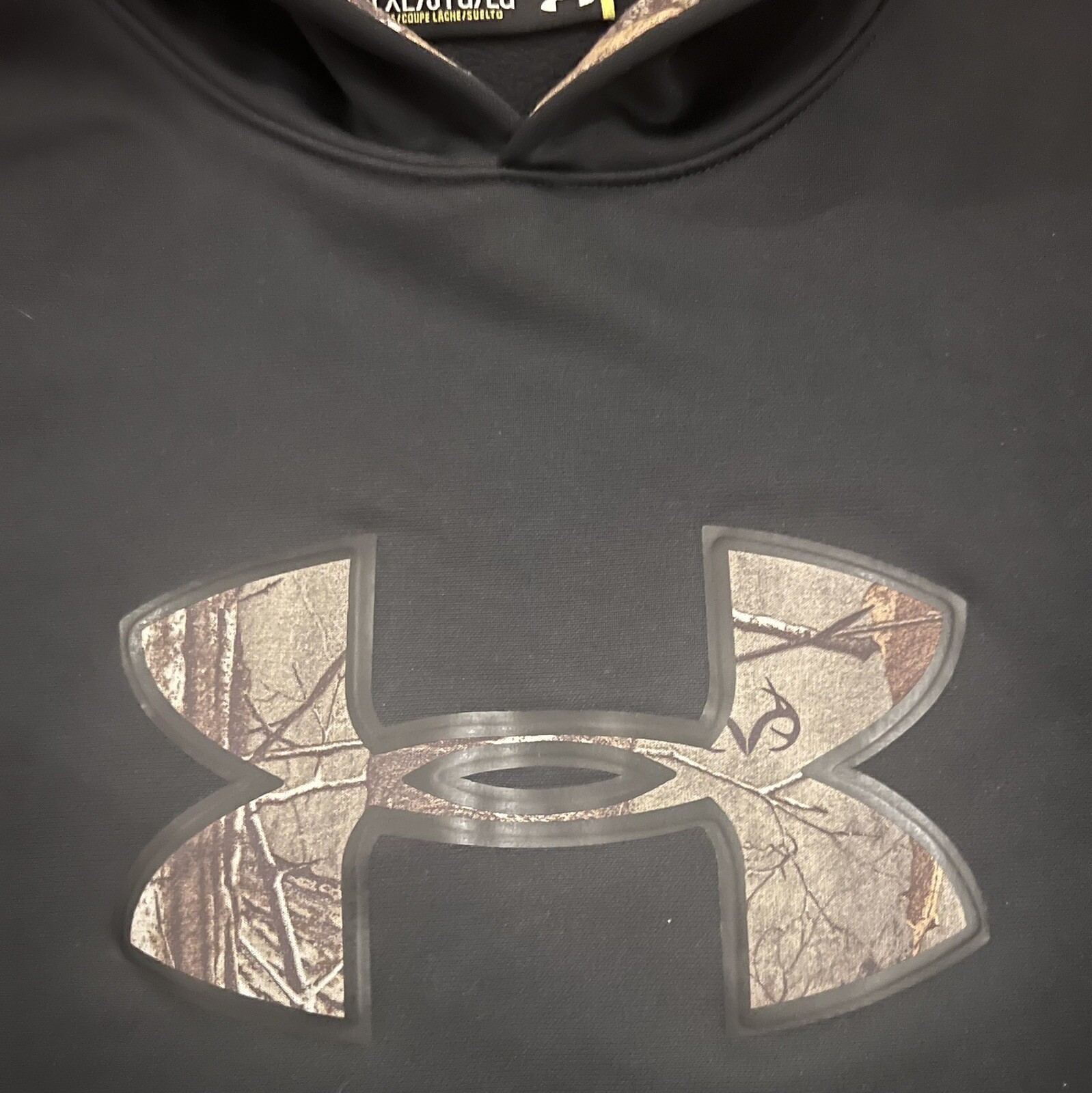 Under Armour Hoodie Youth XL Black Camo Logo NWOT Perfect eBay
