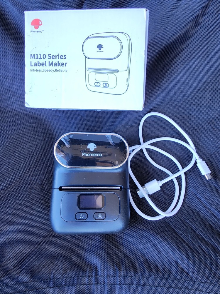 Bluetooth Label Maker Phomemo M110 for iOS and Android Wireless Printing