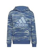 Adidas Crew Blue Boys' Liquid Camo Hoodie 8-20 