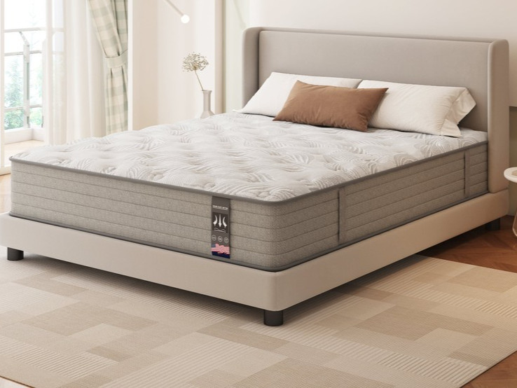 12" Colchones QUEEN Size De Espuma 12 Pulgadas Memory Foam Mattress Hybrid Bed