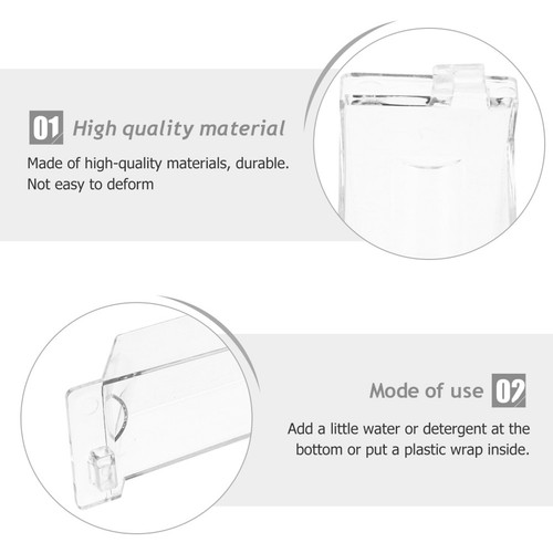 2 unidades campana extractora de aceite taza filtro ventilación tazas grasa de cocina - Imagen 2 de 12