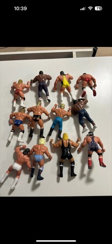 Lote Wcw Galoob 12 Figuras Rick Y Scott Steiner, Butch Reed, Lex Luger… - Imagen 6 de 6
