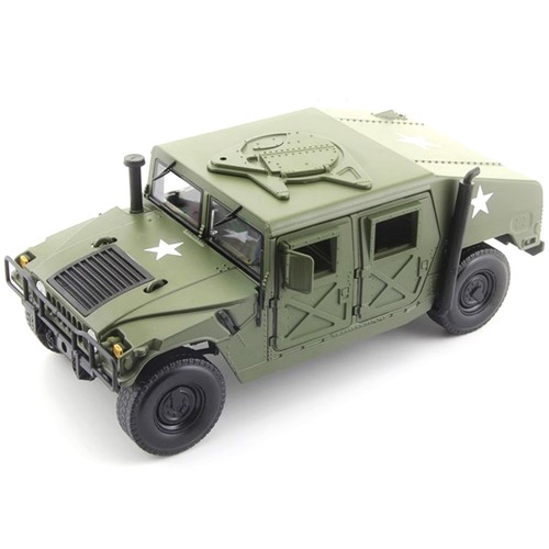 24cm Diecast Alloy 1/18 For Hummer Hmmwv Battlefield Vehicle Model Toy Gift - Picture 15 of 17