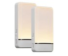 Night Lights Plug in, Motion Sensor Warm or Cool Brightness Adjustable 2 Pack