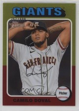 2024 Topps Heritage High Number Chrome 257/699 Camilo Doval #99 1dm5