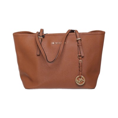 Michael Kors, Handtasche, Jet Set, Damen, Braun, Einfarbig, 27, 12, 20 cm #bja