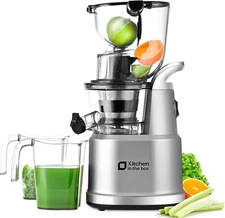 Slow Juicer Machine Masticating Cold Press Juicers Squeezer Vegetable Processor