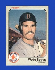 1983 Fleer Set-Break #179 Wade Boggs RC VG-VGEX *GMCARDS*