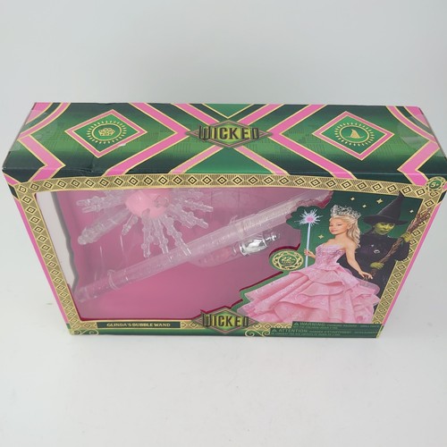 New Open Box Wizard of Oz Wicked Glinda's Bubble Wand 2024 Movie - Picture 2 of 4