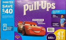 Huggies Pull-Ups Training Pants for Boys, 4T-5T 38-50 Pounds 102 Count 