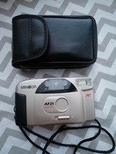 TESTED Minolta AF25 AF 35mm Film Camera point shoot auto focus vintage af 25