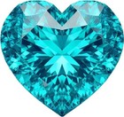 Colourful Diamond Heart Wall Art Bedroom Laptop Van Vinyl Sticker Decal 6 Sizes
