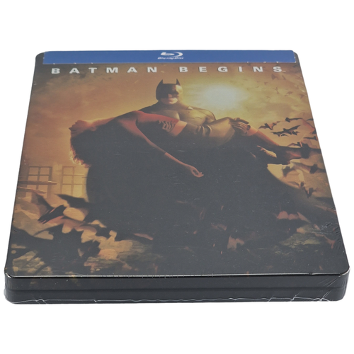 Batman Begins Blu-Ray Steelbook Christian Bale 2013 VF Area A New - Picture 6 of 6