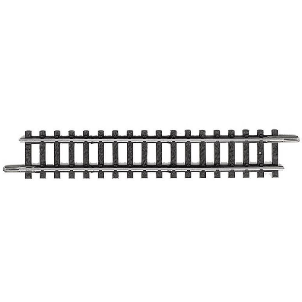 Voie Minitrix Rail droit 76.3 mm T14905 en pack de 10 pièces pour modélisme ferroviaire N