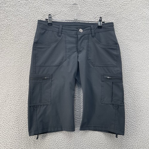 Kuhl Horizn Shorts Damen 2 schwarz Outdoor Wandern Cargotaschen bequem Style 6304