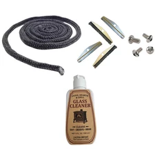 Jotul Wood Stove Glass Installation & Maintenance Kit For 222219