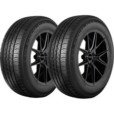 (QTY 2) 235/65R18 Kenda Klever S/T KR52 106T SL Black Wall Tires