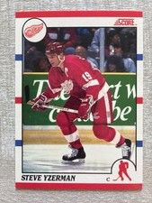 1990 Score Canadian  #3 Steve Yzerman - Detroit Red Wings