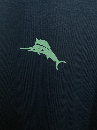NEW Tommy Bahama Men's L Navy "Tequila Lime And Good Times" Short Sleeve NWT $49 - Picture 6 of 9