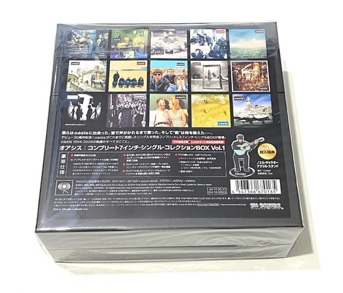 Oasis Complete 7inch Single Collection BOX Vol. 1 Clear Red Color Vinyl 2024 New - Picture 3 of 6