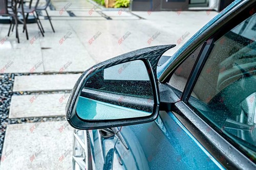 Carbon Fiber Side Skirts Front Rear Bumper Lip BodyKits Fits Tesla Model 3 24-25 - Picture 4 of 32