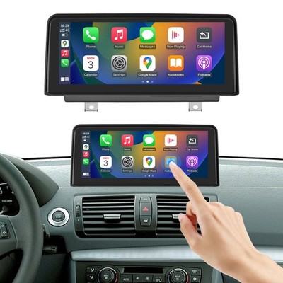 For BMW CCC E81 E82 E87 E88 10.25' Wireless CarPlay AndroidAuto Touch Stereo
