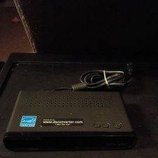 2K Digital Stream Analog Pass-Through DTV Converter Box Model DTX9950 No Remote