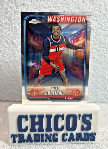 2025 Topps Chrome Basketball #11 Bilal Coulibaly - Bild 1 von 2